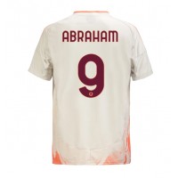 Camiseta AS Roma Tammy Abraham #9 Segunda Equipación Replica 2024-25 mangas cortas